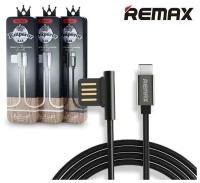 Дата-кабель USB 2.1A micro USB пенал металл Remax Emperor RC-054a 1м