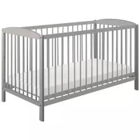 Кроватка Polini Kids Simple 101, классическая, серый