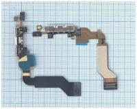 Шлейф разъема питания для iPhone 4S белый