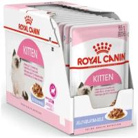 Royal Canin Kitten Консервированный корм для котят, кусочки в желе, 12 x 85 г