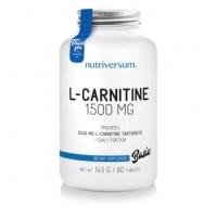 Nutriversum L-Carnitine 1500 mg, 60 таблеток