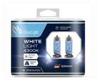 Галогеновые лампы Clearlight HB3 12V 65w WhiteLight 2шт