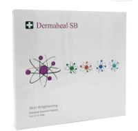 Dermaheal SB Средство для осветления кожи лица, мезопрепарат для лица, против пигментации, 10 ампул по 5 мл