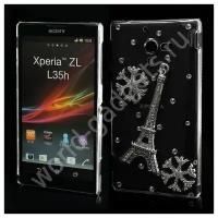 Пластиковый чехол Eiffel Tower для Sony Xperia ZL / L35h