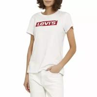 Футболка Levi's, размер XS, белый