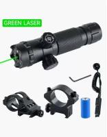 Лазерная указка Green Lazer Pointer G-803, зеленая с выносной кнопкой