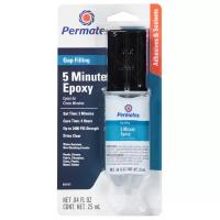 Клей эпоксидный PERMATEX 5 Minute Epoxy 84101, 60 г, 25 мл