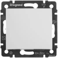 Legrand 774411 Выключатель без фиксации( Кнопка) 10А Valena-Белый