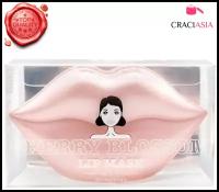 Гидрогелевые патчи для губ (Спелая вишня) 20 патчей/ Cherry Blossom Lip Mask 50 гр. Kocostar