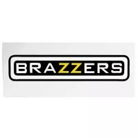 Трансфер "Brazzers" переводная наклейка на одежду, 290x55 мм