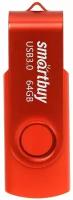 Память SmartBuy "Twist" 64GB, USB 3.0 Flash Drive, красный