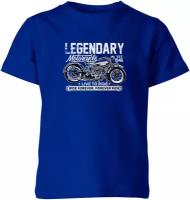 Детская футболка «Ride Forever» (140, синий)