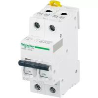 Выключатель автоматический модульный 2п C 10А 6кА iC60N Acti9 A9F79210 Schneider Electric