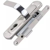 Замок цилиндровый в комплекте с ручкой Punto LOCKSET25.ORION.5558-1 (KIT P25 5558 ORION ) SN/CP мат.никель/хром