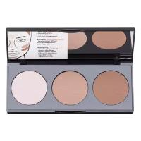 Палетка для контурирования лица Note Perfecting Contouring Powder Palette т.01 Light to medium 15 г