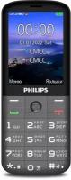 Мобильный телефон Philips E227 Xenium 32Mb темно-серый моноблок 2Sim 2.8" 240x320 0.3Mpix GSM900/1800 FM microSD