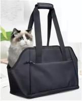 Переноска для кошек, собак и домашних питомцев, сумка-переноска"Pet Bag", до 6 кг, 38х19х26,5 см