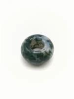 Шарм для браслета из натуральных камней шарм из зеленой яшмы Hrustalek