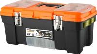 Ящик для инструментов Specialist 20" с металлическими замками черный/оранжевый, 508х256х225
