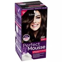 Perfect Mousse стойкая краска-мусс для волос, 500 средний каштан