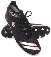 Спортивные футбольные бутсы Backheel BLACK 210667 с шипами