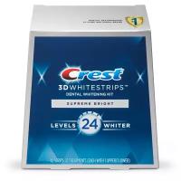 Crest отбеливающие полоски 3D Whitestrips Supreme Bright, 42 шт