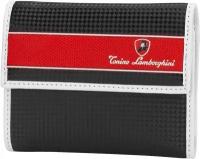 Кошелек женский из натуральной кожи TONINO LAMBORGHINI Pure Power черный, 13.9х10.3 см