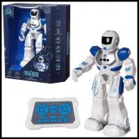 Робот Junfa toys Пультовод, ZY818334, бело-синий