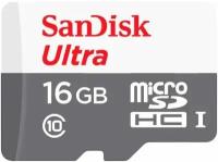 Карта памяти SanDisk Ultra microSDHC 16GB 80MB/s Class 10 UHS-I (SDSQUNS-016G-GN3MN)