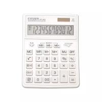 Калькулятор настольный Citizen SDC-444WHE (12-разрядный) белый, 2шт. (250536)