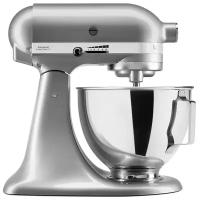 Настольный миксер с откидным блоком KitchenAid ARTISAN 4,3л. Матовый хром