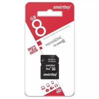 Карта памяти SmartBuy MicroSD 8GB Class 10