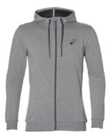 ASICS CHEST LOGO FZ HOODIE M'S mid grey / Толстовка мужская_L