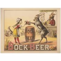 Плакат "Просто Постер" Bock Beer в тубусе 60х90