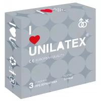 Unilatex / Презервативы Unilatex Dotted 3 шт., С точечной поверхностью