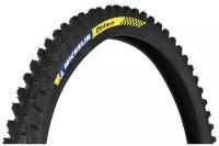 Покрышка MICHELIN DH MUD 61-584 (27,5X2.4) TLR BLACK,55TPI,разрезные блоки протектора чёрный 570539