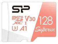 Флеш карта microSD 128GB Silicon Power Superior A1 microSDXC Class 10 UHS-I U3 100/80 Mb/s