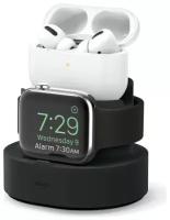 Док-станция Elago Mini Charging Hub для AirPods 1&2/iPhone/Apple Watch, цвет Черный (EST-DUO-BK)