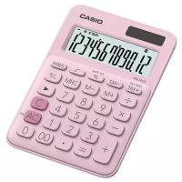 Калькулятор настольный Casio MS-20UC-PK-S-UC, розовый, 12-разрядный