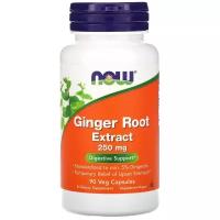 Now Ginger 5% (250 мг) Экстракт корня имбиря 90 капсул