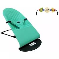 Шезлонг детский 0+ Baby Balance Chair (Бирюзовый)