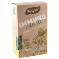Чай травяной Floris Smart tea Immuno, бузина, липа, 75 г