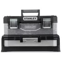 Ящик STANLEY 1-95-830, 54.5x33.5x28 см, 20'', черный/серебристый
