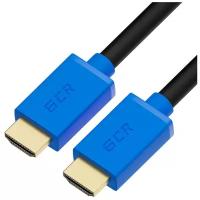 Кабель GCR HDMI - HDMI (GCR-HM401), 0.3 м, 1 шт., синий