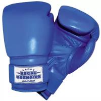 Перчатки боксерские для детей 10-12 лет 8 унций ДМФ-МК-01.70.05 Синий