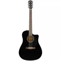 Электроакустическая гитара Fender CD-60SCE Dreadnought Black