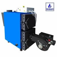 Комбинированный автоматический котел на отработанном масле и дровах теплокасто TKS-КУ 80 кВт 220/12V, для помещения в 800 кв. м