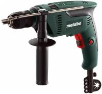 Ударная дрель Metabo SBE 601 (БЗП), 600 Вт зеленый