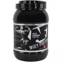 Протеин, Protein, Alex Fedorov Nutrition "Whey Protein", протеин сывороточный, малина, 900 г