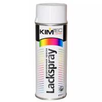 Краска Kim Tec Lackspray, RAL 9003 белый, матовая, 400 мл